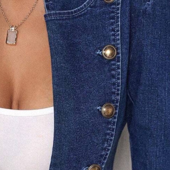 BellanBlue Blue Jean Jacket with Tailored Fit - Picture 2 of 6